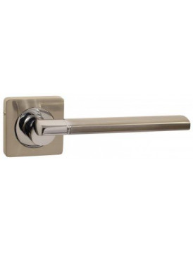 Дверная ручка Vantage V06DAL на квадратной розетке SN матовый никель