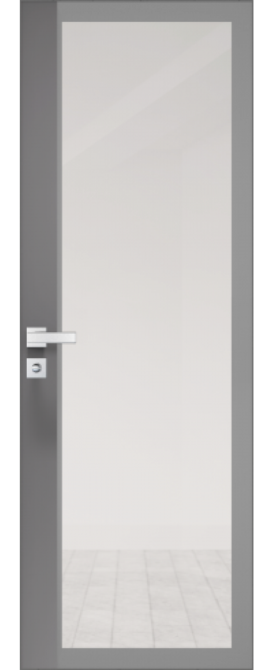6AGK Матовая алюминиевая Прозрачное, серый прокрас