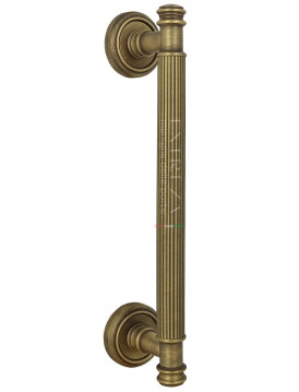Ручка дверная скоба Extreza "BENITO" (Бенито) 275 мм (225 мм) R01 матовая бронза F03