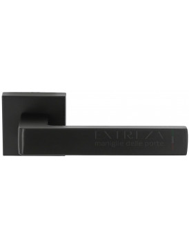 Дверная ручка Extreza Hi-Tech "ENZO" (Энзо) 117 R11 черный матовый F22