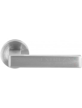 Дверная ручка Extreza Hi-Tech "ENZO" (Энзо) 117 R12 матовый хром F05