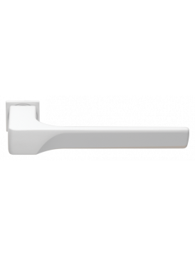 Дверная ручка MORELLI Luxury FIORD-SM на скрытой розетке BIA белый