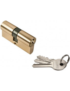 Ключевой цилиндр RUCETTI ключ/ключ (60 мм) R60C PG золото