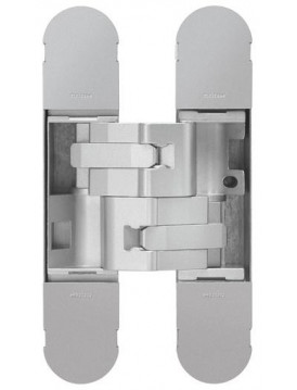 Дверная петля скрытой установки Ceam с 3D регулировкой 1131S ARG матовое серебро (80-120кг)