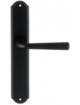 Дверная ручка Extreza "SANDRO" (Сандро) 332 на планке PL01 черный F22