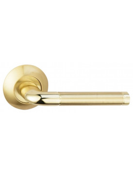 Дверная ручка BUSSARE LINDO A-34-10 GOLD/S.GOLD золото / золото матовое