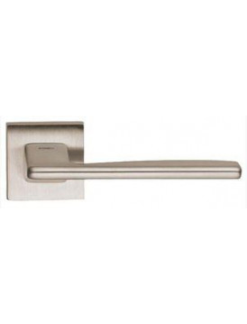 Ручка дверная на квадратной розетке MANDELLI 1031 LINK MSN матовый никель