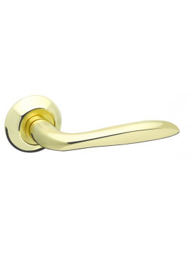 Дверная ручка FUARO "FANTASIA RM" GP/SG-5 золото / матовое золото
