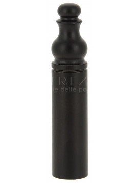 Колпачок декоративный для ввертной петли Extreza 501 с пешкой D14 мм черный матовый F22