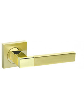 Дверная ручка FUARO "ETHNO KM" SG/GP-4 матовое золото / золото