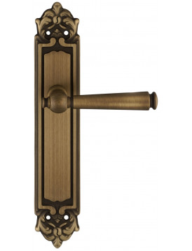 Дверная ручка Extreza "ANNET" 329 на планке PL02 матовая бронза F03