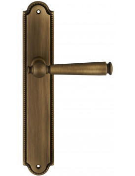 Дверная ручка Extreza "ANNET" 329 на планке PL03 матовая бронза F03