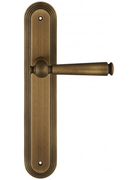 Дверная ручка Extreza "ANNET" 329 на планке PL05 матовая бронза F03