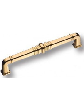 Ручка скоба Brass KT 012.160.19 современная классика, глянцевое золото 160 мм