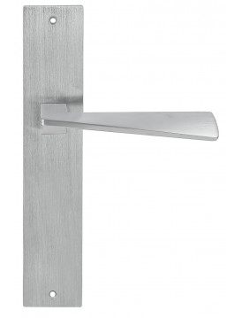 Дверная ручка Extreza Hi-Tech "DIA" (Диа) 118 на планке PL11 матовый хром F05