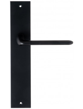 Дверная ручка Extreza Hi-Tech "VIKI" 127 на планке PL11 черный F22