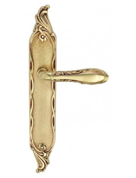 Дверная ручка Linea Cali на планке "LIBERTY" 1160 PL OF франзуское золото