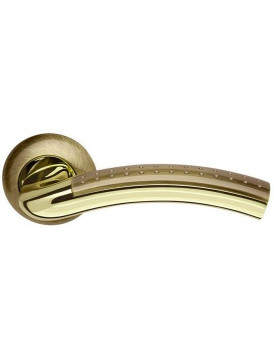 Дверная ручка ARMADILLO "Libra LD26-1" AB/GP-7 бронза / золото