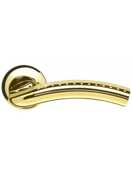 Дверная ручка ARMADILLO "Libra LD26-1" GP-22 золото TECH (кв. 8х140)