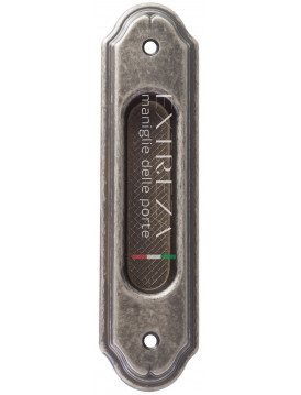 Ручка дверная для раздвижных дверей Extreza P602 античное серебро F45