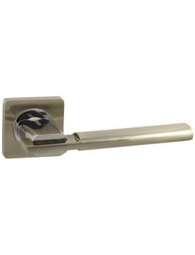 Дверная ручка Vantage V03 на квадратной розетке SN матовый никель