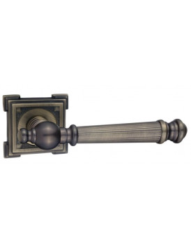 Дверная ручка RENZ "Валенсия" DH 69-19 MAB матовая античная бронза